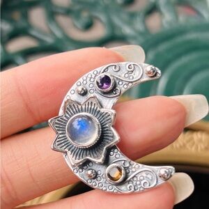 moon sliver necklace